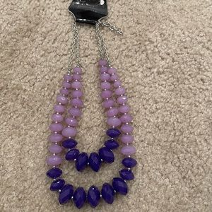 NWT double strand necklace